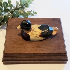 Vintage Mallard Duck Playing Cards and Box.